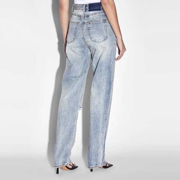 KSUBI Playback "Skream Trashed" High Waisted Distressed Jean, size 26 - Picture 2 of 13